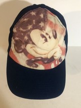 Disney Store Vintage Mickey Mouse baseball cap hat Blue Strap back H1 - £7.50 GBP