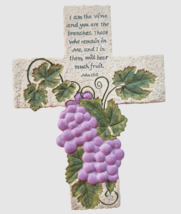 Religious Crosses 2 -Fruit And Spirit Cross &amp; Rugged Wood Cross - $14.84