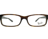 Ray-Ban Eyeglasses Frames RB5187 2445 Brown Tortoise Green Rectangular 5... - $83.93