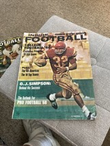 1968 Inside Football magazine and 1968 Football Year O.J. Simpson, USC Trojans! - £11.15 GBP