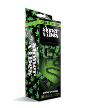 Stoner Vibes Glow in the Dark Collar &amp; Leash - $26.72