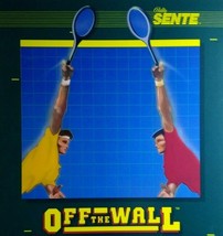 Off The Wall Sente SAC I Arcade Flyer Original Video Game Artwork 1984 Retro   - $21.85