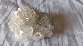 Stilbite on Apophyllite Crystal Geode, 154gm - £27.32 GBP