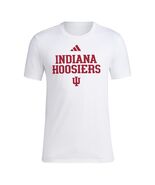 adidas NCAA Fresh Team Men&#39;s T-Shirt White Indiana University S-XL - $13.60 CAD
