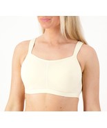 Breezies Comfort Zone Full Coverage Wirefree T-Shirt Bra Champagne, 48 D - £17.92 GBP