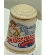 Vintage 1980 The Lilly-White Starch, Faultless Starch Co. Advertising Th... - €4,27 EUR