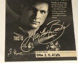This Is Garth Brooks Tv Guide Print Ad TPA11 - $5.93