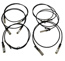 Lot of 6 Cisco SFP-H25G-CU1.5M 25GBASE-CR1 Copper Cable Cisco 1.5M w/ Ho... - $173.25