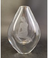 Orrefors Sweden Sven Palmquist Sommerso Nude  Glass Vase ***11 of 13 Mad... - $125.00