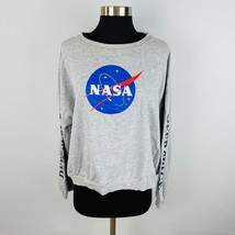 Nasa Deep Space Adventure Exploration Gray Long Sleeve Womens XL - £13.51 GBP