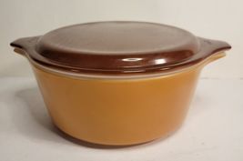 VTG Pyrex Set of Old Orchard Baking Dishes with Matching Lids & Original Box image 4