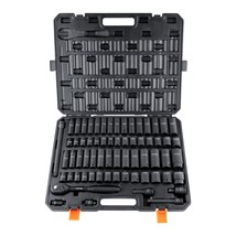 VEVOR 1/2&quot; Drive Impact Socket Set, 65 Piece Socket Set SAE 3/8&quot; to 1-1/... - $2,551.39 MXN
