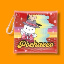 Happy Lottery Sanrio Characters Disco 2024 Square Pouch Charm Pochacco Pochakko - £27.52 GBP