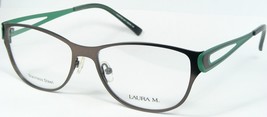 LAURA M.LAU90162 col.1 Kaffeebraun/Grün Brille Brillengestell 53-16-135mm - $66.78