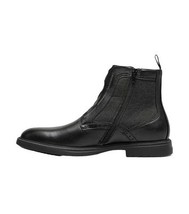 Stacy Adams Thompson Plain Toe Elastic Lace Boot Black 25730-001 image 6