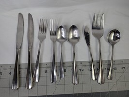 Oneida Gala Impulse USA Flatware Spoons Forks Knife Serving Pieces Lot - $24.95