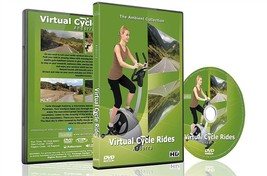 The Andorra Mountains Cycle Stationary Bike Workout Dvd Ambient Collection - £9.84 GBP