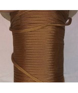 NEW Bronze 550 Paracord Nylon Paraline Flat Hollow Cord Coreles in All S... - $7.34 CAD+