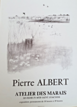 Stone Albert - Poster Original Display Piece - Workshop Of Marais - 80&#39;S - $159.13