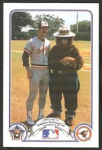 Baltimore Orioles Larry Sheets 1987 Smokey The Bear Fire Prevention Card # 10 - £2.19 GBP