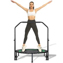 350Lbs Rebounder Mini Trampoline For Adult, Indoor Small Trampoline For ... - $167.99