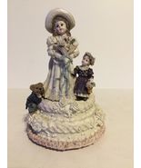 Boyds Bears Resin EMILY W/ KATHLEEN MUSIC BOX Wedding Dollstone Bride 27... - $11.19