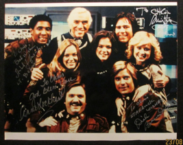 BATTLESTAR GALACTICA :  ( 4- CAST MEMBERS CAST AUTOGRAPH) CLASSIC TV - $4,152.05 MXN