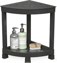 Multi-Functional Waterproof Shower Stool with Sturdy Dual-Tier Shelf – B... - $148.45