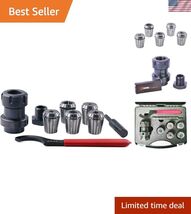 New Lathe ER32 Woodworking Dowel Collet Chuck System 1/4 3/8 1/2 5/8 3/4 - $102.46