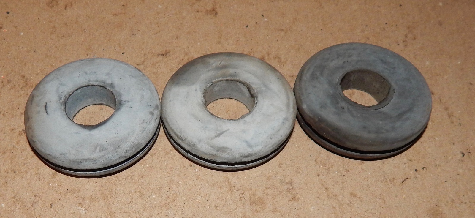 Soft Rubber Grommets For Firewalls Wiring Electrical Etc. 3/4&quot; Hole 3 Ea... - $4.99