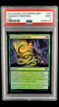 Magic The Gathering Brother&#39;s War Foil Tawno&#39;s Tinkering PSA 9 POP 1 None Higher - £47.14 GBP