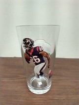 Football NFL Papa John&#39;s Houston Texans Football Pint Beer Glass - $4.99