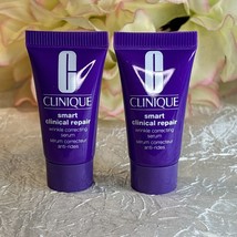 2 X Clinique Smart Clinical Repair Wrinkle Correcting Serum .17oz = .34o... - £6.61 GBP