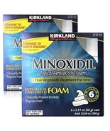 New Kirkland Signature Hair Regrowth Treatment Minoxidil Foam for Men; 8... - $724.64 CAD