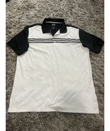 Adidas Golf Mens L ClimaCool Polo Shirt Collared Short Sleeve - £10.24 GBP