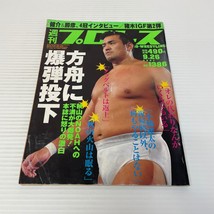 Weekly Pro Wrestling Japanese Magazine Volume No 1386 September 2007 - £21.74 GBP