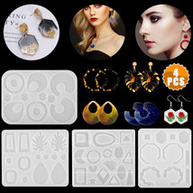 DIY Earring Pendant Silicone Resin Casting Mold Epoxy Jewelry Making Craft Mould - £18.17 GBP