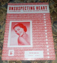 Terri Stevens Sheet Music - Unsuspecting Heart (1954) - £9.79 GBP