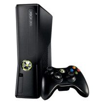 Microsoft Xbox 360 Slim 4 GB Black Console - Great Condition - $123.75