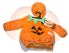 Infant Hyde and Eek Pumpkin Halloween Costume Dress Up Play Day 12-18 Mo... - £10.96 GBP