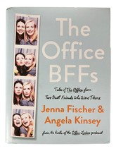 Jenna Fischer Angela Kinsey Signed The Office BFFs Hardcover Book JSA - £100.78 GBP