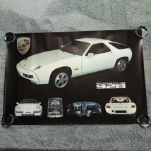 Vintage Rare 1978 Verkerke Porsche 928 Poster Photo Car 36” X 24” Large - $43.95