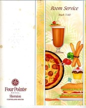 Four Points Hotel Sheraton Cleveland South Room Service Menu - £14.00 GBP