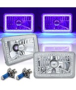 Octane Lighting 4X6 Purple SMD LED Halo Angel Eye Headlight Headlamp Hal... - $98.95