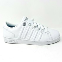 K-Swiss Lozan III White Silver Mens Size 7.5 Sneakers 03212 133 - £39.19 GBP+