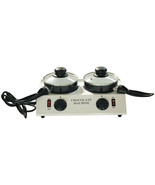 TECHTONGDA 2 Pot Household Mini Chocolate Tempering Machines Melting Pot... - $84.18 CAD