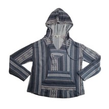 WallFlower Lightweight Knit Hoodie Womens XL Baja Southwest Aztec Stripe... - £12.14 GBP