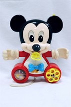 ORIGINAL Vintage 1984 Mickey Mouse 12&quot; Baby Toy Doll  - $69.29