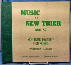 Music at New Trier 1956-57 Winnetka Illinois Vintage High School 3 X LP set - £39.56 GBP