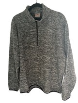 Hawke &amp; Co. Sports Men’s Large Gray &amp; Black Half-Zip PulloverOutdoor Lon... - $265.90 MXN